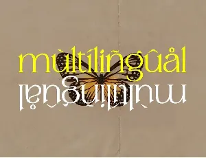 Mergian - Modern Serif font