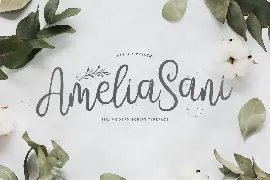 Amelia Sani - Handwritten Font