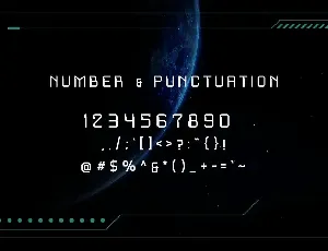 Exo Space Futuristic Display Font