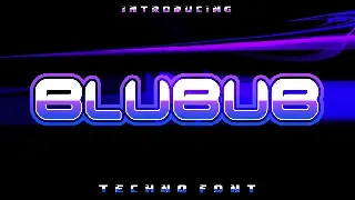 Blubub font