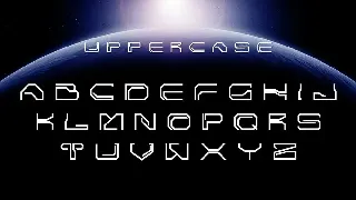 Hello Space font