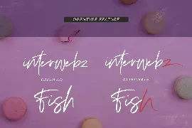 Bathsy Signature Brush Script Font