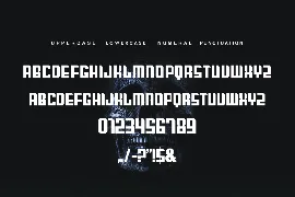 Skull Damage font