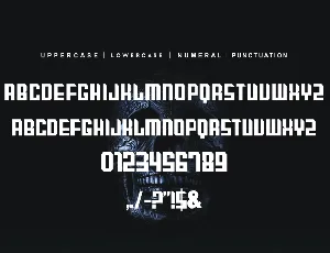 Skull Damage font