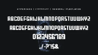 Skull Damage font