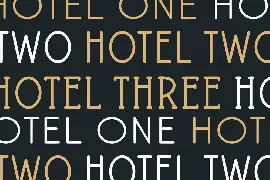 Hotel Modern Font Family