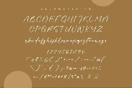 Zactingalle Modern Handwritten Font