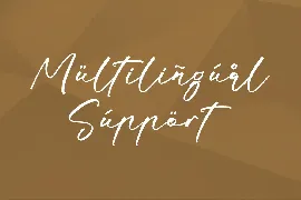 Zactingalle Modern Handwritten Font