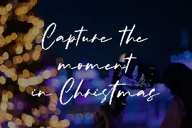 Photography Moments - Modern Calligraphy Font