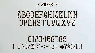 Jack Mogheny Font