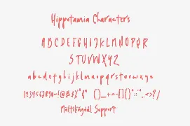 Hippotamia font