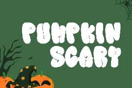 Peek Out Halloween Display Font