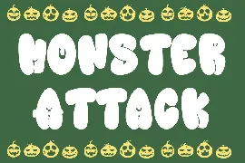 Peek Out Halloween Display Font