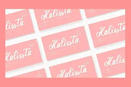 Alovetha - Brush Script Font