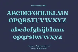 Cascadu - Bold Elegant Serif Font