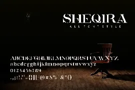 Sheqira - Modern Font