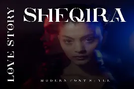 Sheqira - Modern Font