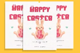 Jumpy Bunny - Cute Display Font