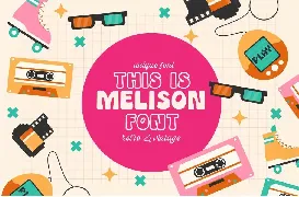 Melison - Retro Font