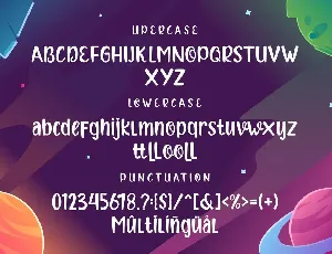 Amsteroid Space - Handcraft Display Font