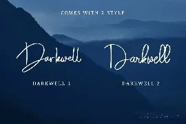 Darkwell Family font