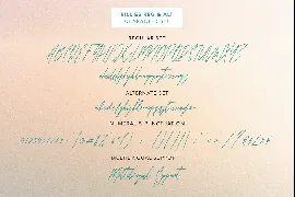 Rillies Modern Signature Font