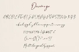 Darmogo font