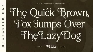 Willfteka A Modern Serif Font