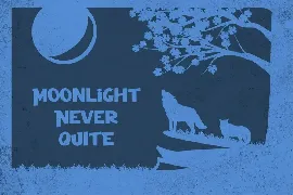 Night Wolf - Cute Halloween Font