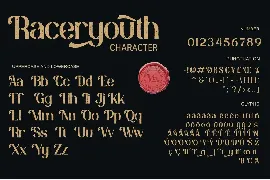 Raceryouth font