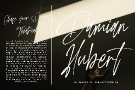 Flinckstone Ballpoint Stroke Signature Font