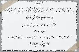 Flinckstone Ballpoint Stroke Signature Font