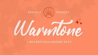 Warmtone - Instagram Font