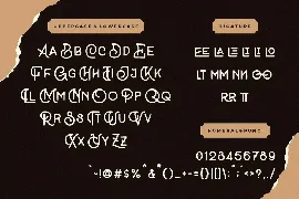 Lamorry Monoline Caps font