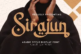 Arabic Font - Sirajun