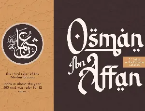 Arabic Font - Sirajun