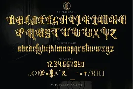 Crayscale font