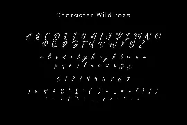 Wild Rose- Handwritten Font