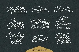 Aurelig Retro Script font