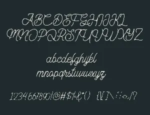 Aurelig Retro Script font