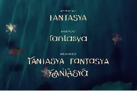 Fantasya Hand Drawn Font