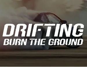 Speed Impact - Sporty Display Font