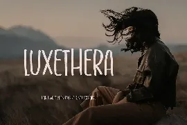 Luxethera - Handwritten Font