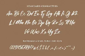 Finesolla - Brush Font