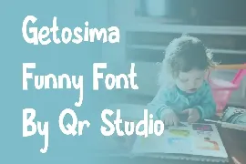 Getosima - Display Font