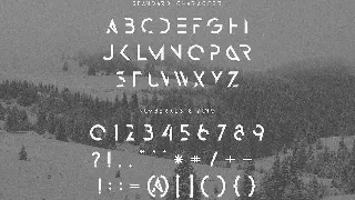 Altiq - Futuristic Font