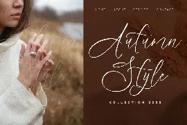 Auttolyn Hemilga Calligraphy Script Font