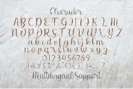 Chaybree - Handwritten Font