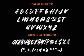 Strike Brush font