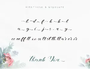 Whitney - Calligraphy Font